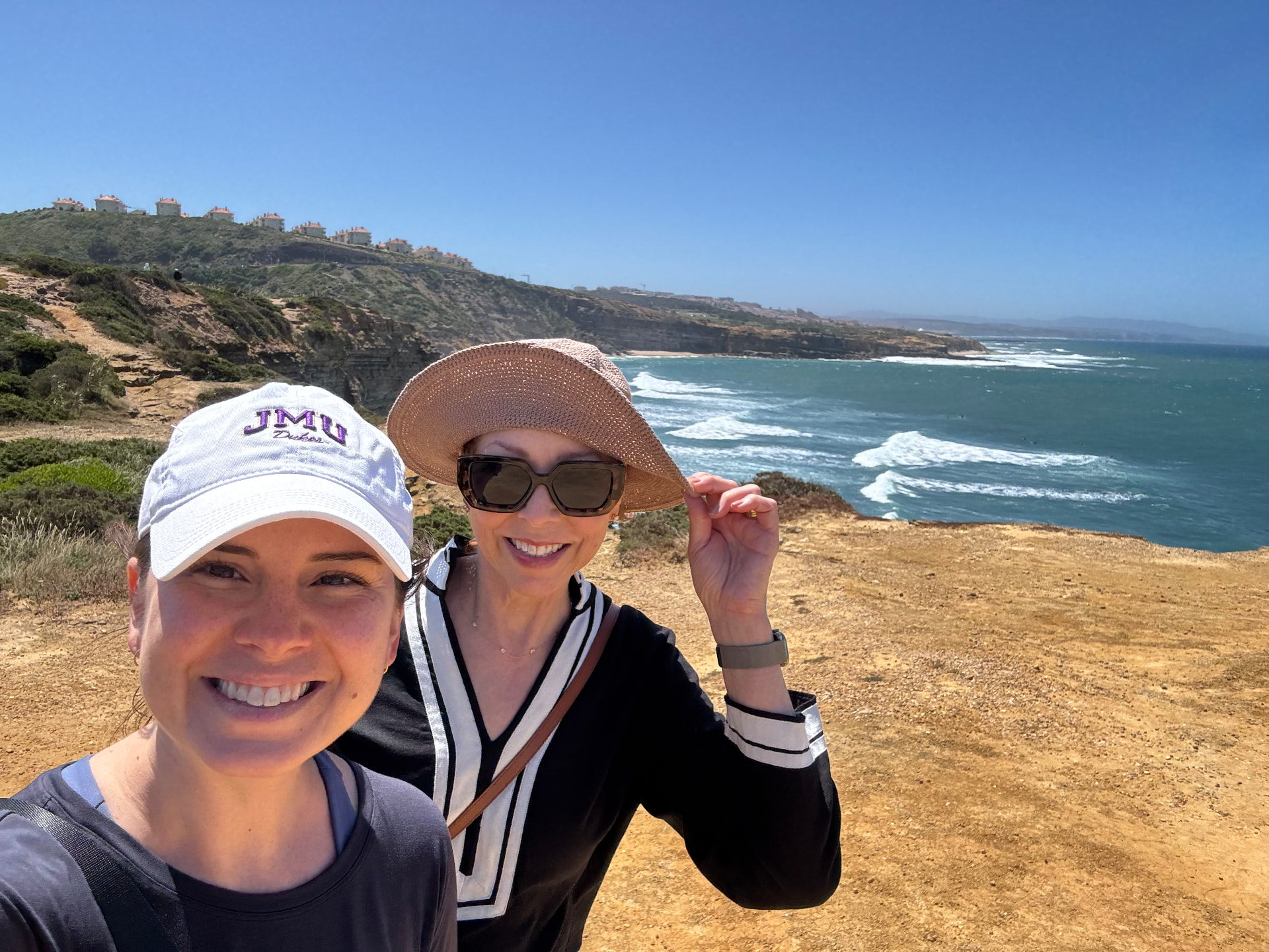 Clifftop walk above the Atlantic near Ericeira